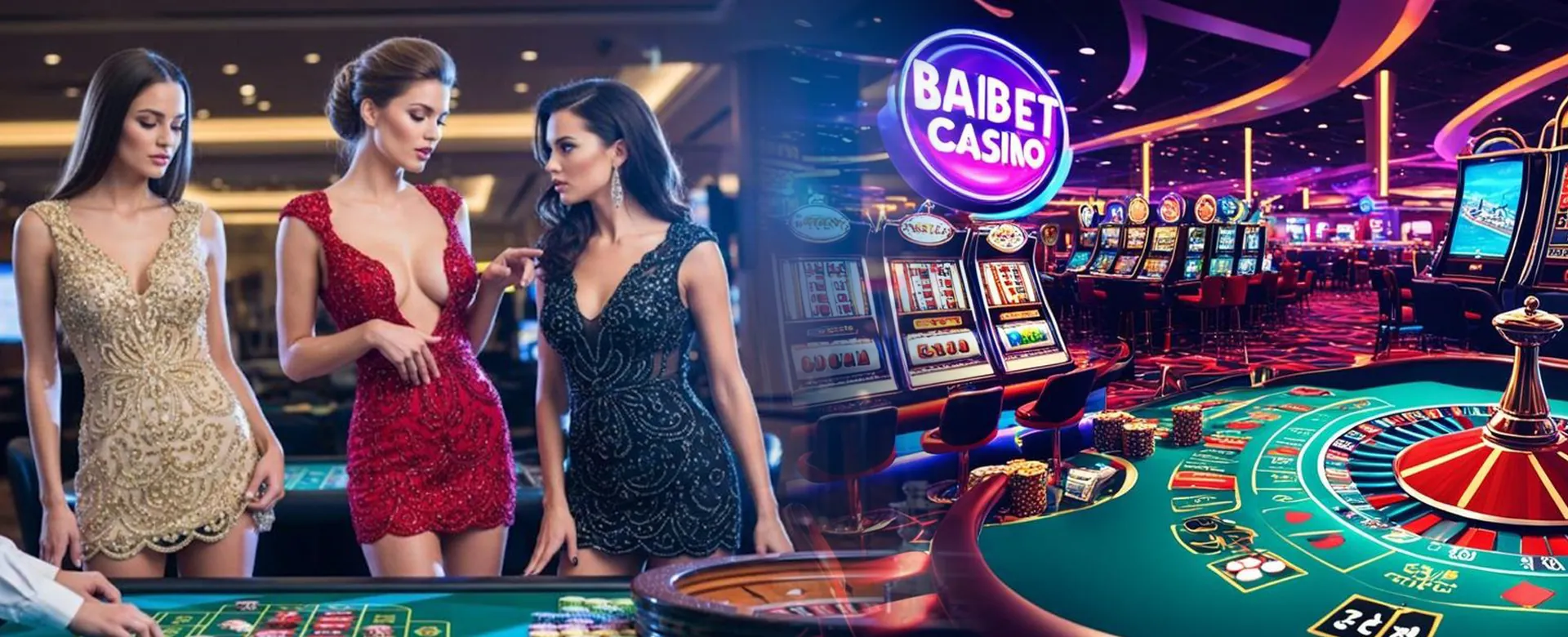 Players enjoying various online casino games, maximizing their playtime with golden and black theme.